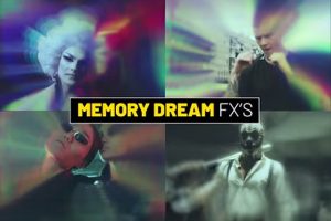 PR模板-24种梦幻朦胧失焦柔光迷幻眩晕画面效果预设包 Memory Dream Effects