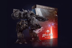 4K视频素材-624个科幻电影史诗机器人机甲太空宇宙飞船无人机激光火花火焰特效合成4K视频素材Bigfilms SCI-FI Infinity Pack