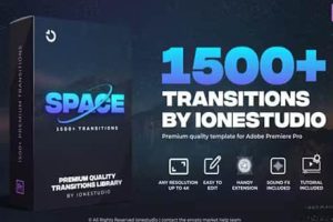 PR脚本-1500个摄像机缩放模糊冲击故障切割水墨笔刷信号损坏图形无缝视频转场预设 Transitions （AtomX 3.0.8）