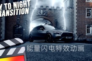 FCPX插件-炫酷能量闪电特效动画 Lightning Effect