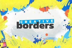 FCPX插件-50种创意视频边框动画模板素材 可自定义颜色适配横竖多种分辨率 Creative Borders