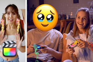 FCPX插件-39种卡通满屏Emoji动态表情符号粒子动画 Emojisplosion