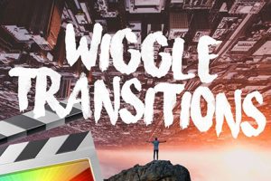 FCPX插件-网红动感摇晃抖动缩放效果过渡转场 Ryan Nangle Wiggle Transitions