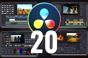 达芬奇教程-Davinci Resolve 20剪辑粒子动态图形文字调色Fusion 3D动画特效大师课程 Fusion粒子系统训练营教程-中英字幕Complete.Davinci.Resolve.20.Bootcamp.Fusion.Particles