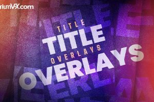 FCPX中文插件-30组时尚创意满屏文字标题环绕动态艺术叠加效果 Title Overlays