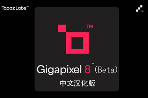 软件-AI人工智能图片无损放大Topaz Gigapixel AI 8.5.0.Beta1汉化版+模型