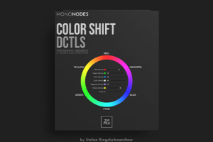 达芬奇插件-达芬奇电影胶片模拟色彩转换DCTL节点调色预设 MonoNodes – COLOR SHIFT DCTLS v4.0 (含中文字幕视频教程)