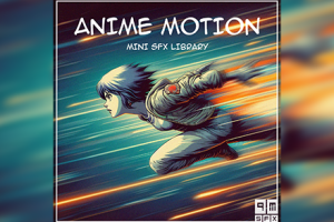 音效-100个复古日系动漫人物角色瞬移位移穿梭跳跃MG动作音效素材库  Anime Motion