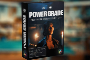 达芬奇教程-油管大神Mark Bone达芬奇电影级色彩调色大师课 节点+LUT预设  POWER GRADE – MB+NP