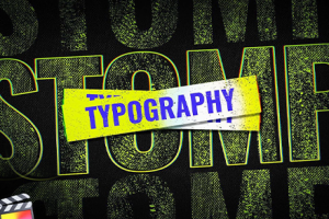 FCPX中文插件–30款高能动感封面文字标题预设 Stomp Typography