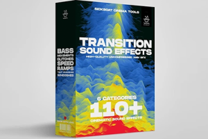 音效-110+电影预告片低频震动故障冲击速度推进转场音效素材 Sickboat – TRANSITION SOUND EFFECTS