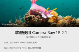 PS插件-ACR正式版独立完整安装包 Adobe Camera Raw v18.2.1 直装版更新  hqwy