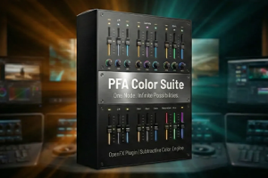达芬奇中文插件-电影级胶片模拟视频调色插件 PFA ColorSuite v7.2.6 Win