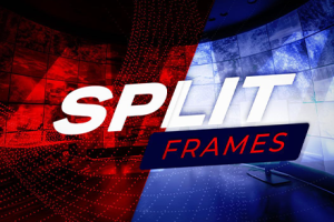 FCPX中文插件–30个电视广播新闻栏目访谈视频分屏布局动画  Split Frames