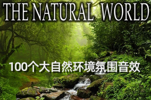 音效-100个大自然环境氛围音效 Sound Ideas Sound Effects Of The Natural World