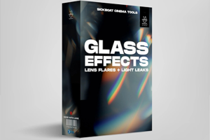 唯美梦幻奢华玻璃质感折射镜头光斑6K视频图片叠加素材 Sickboat – Glass Lens Flares