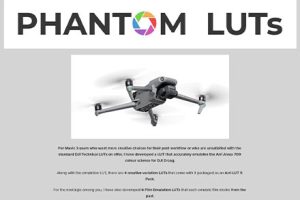 LUT预设-大疆DJI Mavic 3转阿莱色彩LUTs预设