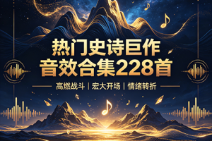BGM音乐-热门史诗巨作合集228首
