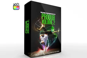 FCPX中文插件-分形碎裂粒子万花筒视觉特效插件 Pixel Film Studios – ProDub Volume 2