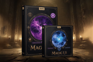 音效-奇幻魔法游戏UI菜单界面点击操作交互无损音效 Boom Library Magic UI Designed