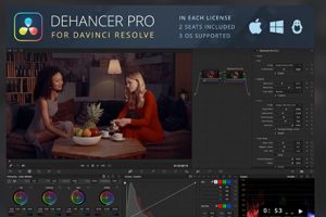 达芬奇插件-复古电影胶片模拟视频调色插件 Dehancer Pro OFX 7.4.1 Win